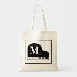 Bolso De Tela Gran monograma pianista personalizado