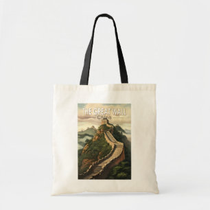 Bolso De Tela Gran Muralla de China Viajes de arte