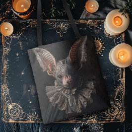 Bolso De Tela Gran Murciélago gótico