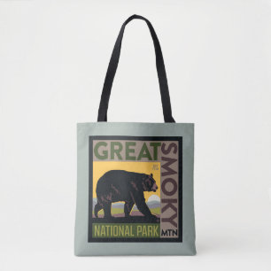 Bolso De Tela Gran Parque Nacional de la Montaña Smoky Oso