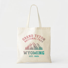 Bolso De Tela Gran Parque Nacional Teton Gradiente Wyoming USA