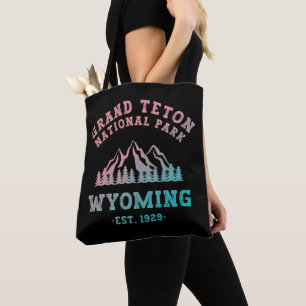 Bolso De Tela Gran Parque Nacional Teton Gradiente Wyoming USA