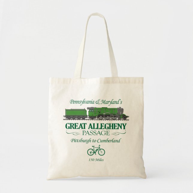 Bolso De Tela Gran paso de Allegheny (RT2) (Frente)