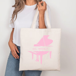 Bolso De Tela Gran piano personalizado