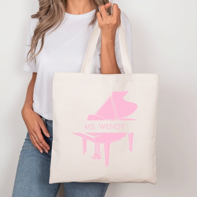 Bolso De Tela Gran piano personalizado (Subido por el creador)