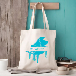 Bolso De Tela Gran piano personalizado