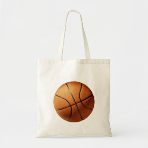 Bolso De Tela Gran Ronda de Tradición Naranja Baloncesto,