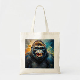 Bolso De Tela Gran sonrisa de Gorilla