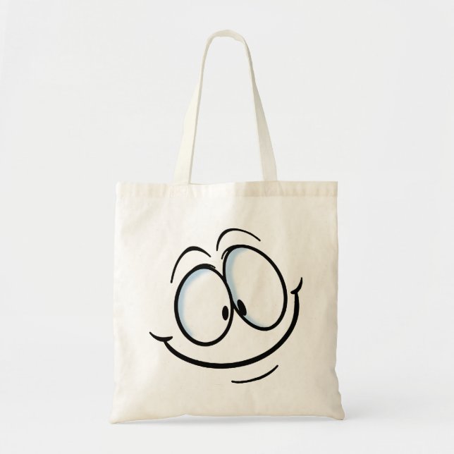 Bolso De Tela Gran sonrisa Personalizado 2 (Frente)