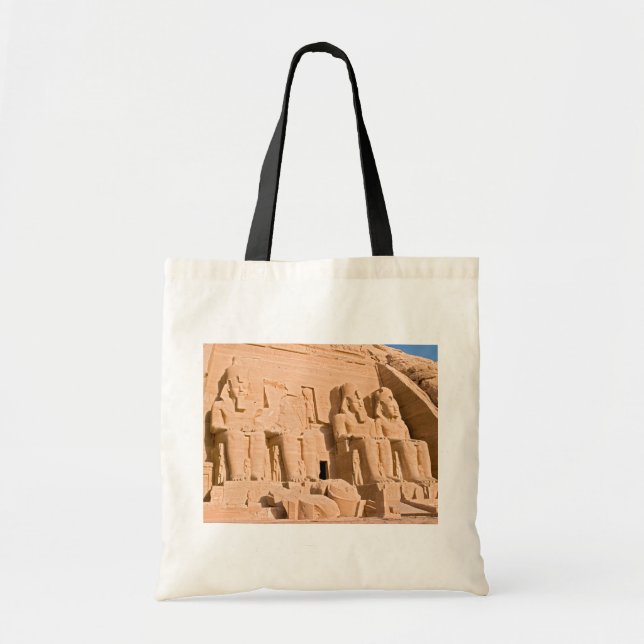 Bolso De Tela Gran templo de Abu Simbel - Ramses II - Egipto (Frente)