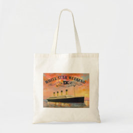 Bolso De Tela Gran Tote conmemorativo de White Star Weekend