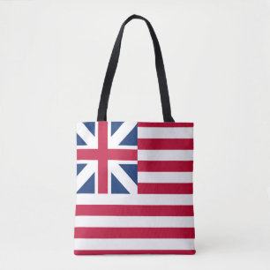 Bolso De Tela Gran Unión Estados Unidos primera bandera de Estad