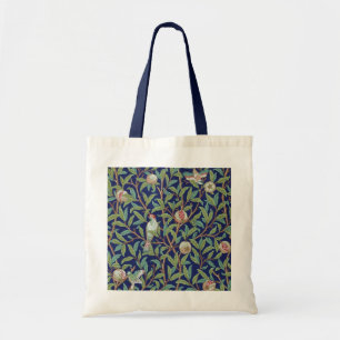 Bolso De Tela Granada y pájaro pequeño, William Morris