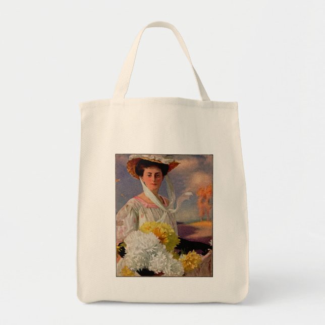 Bolso De Tela Grand-Dame (Frente)
