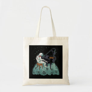Bolso De Tela Grand Piano Kids Pianist Gift Astronaut Music Pian