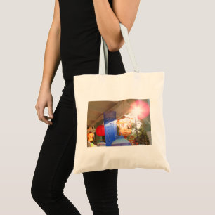 Bolso De Tela Grandes farolillos de iluminación - Viñedo de Mart