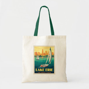 Bolso De Tela Grandes Lagos   Lago Erie