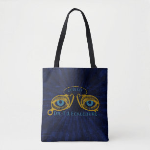 Bolso De Tela Grandes Ojos De Gatsby De Eckleburg
