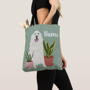 Bolso De Tela Grandes Pirineos Personalizable