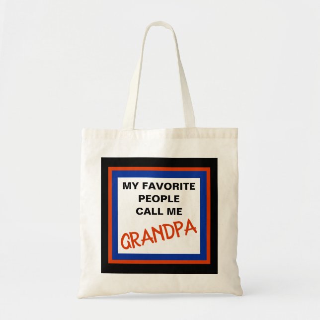 BOLSO DE TELA GRANDPA (Frente)