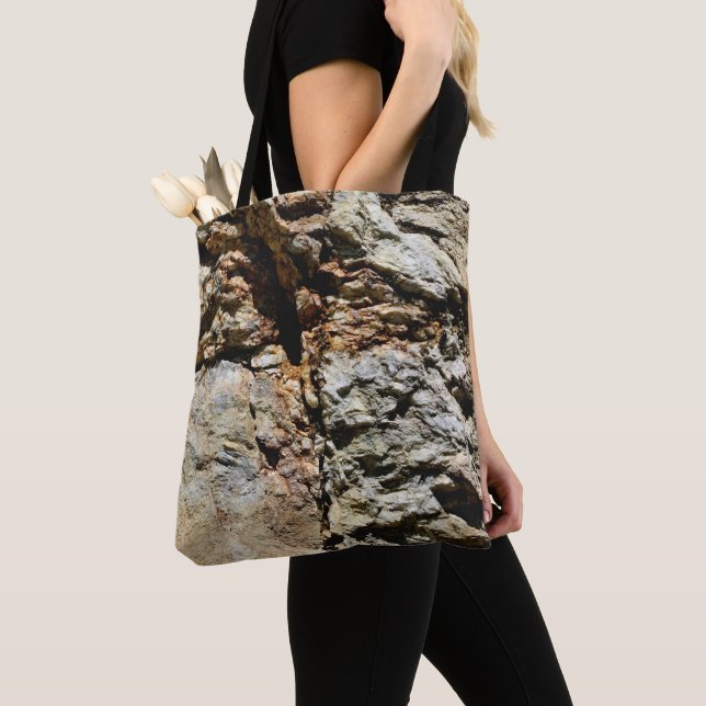 Bolso De Tela Granito Rock Naturaleza Tote Bag (Detalle)