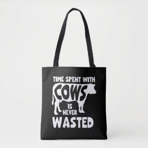 Bolso De Tela Granja de animales salvaje Heifer Grazfer