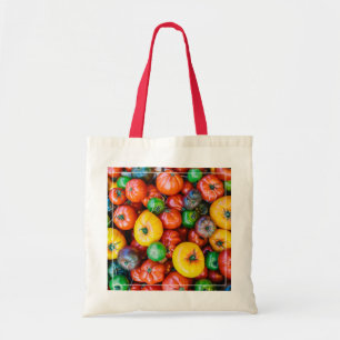 Bolso De Tela Granjas Colorida cosecha de tomate