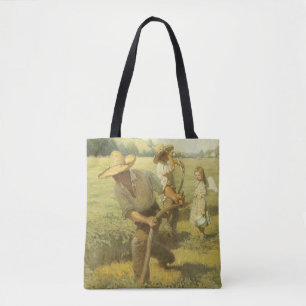 Bolso De Tela Granjeros Vintage, De vuelta a la granja por NC Wy