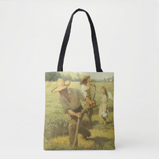 Bolso De Tela Granjeros Vintage, De vuelta a la granja por NC Wy