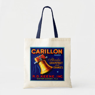 Bolso De Tela Granos de Carillon Florida