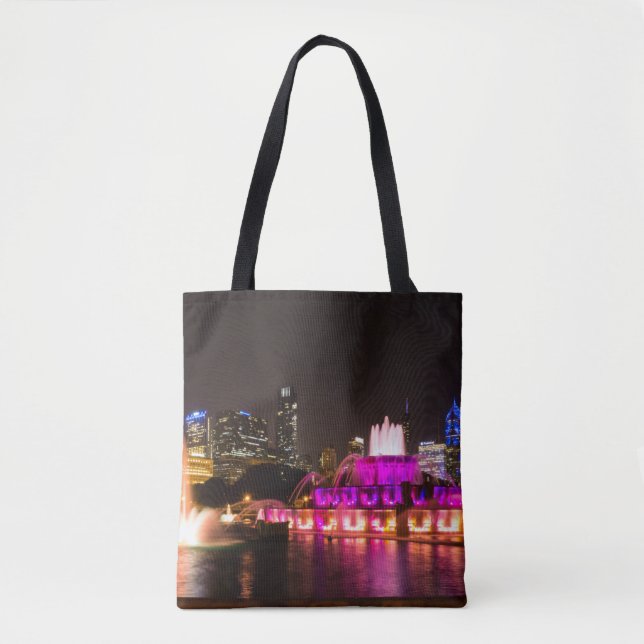 Bolso De Tela Grant Park Chicago (Anverso)