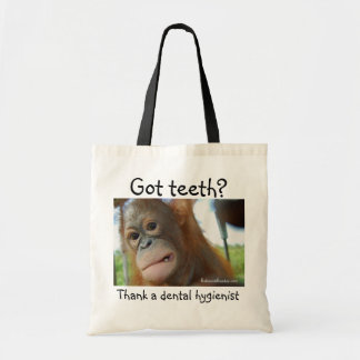 Bolso De Tela Gratitud dental del dentista