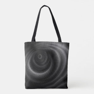 Bolso De Tela Gravedad negra