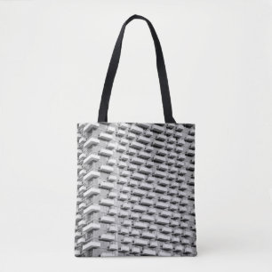 Bolso De Tela Gray concrete building