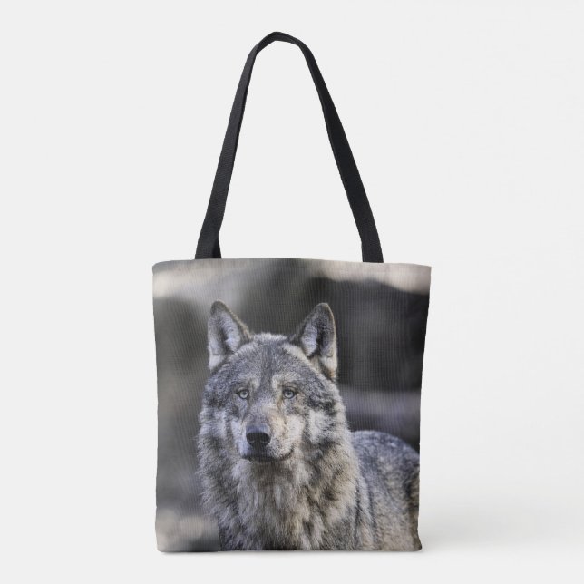 Bolso De Tela Gray Wolf (Reverso)