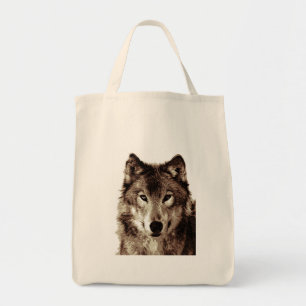 Bolso De Tela Gray Wolf