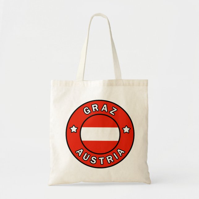 Bolso De Tela Graz Austria (Frente)