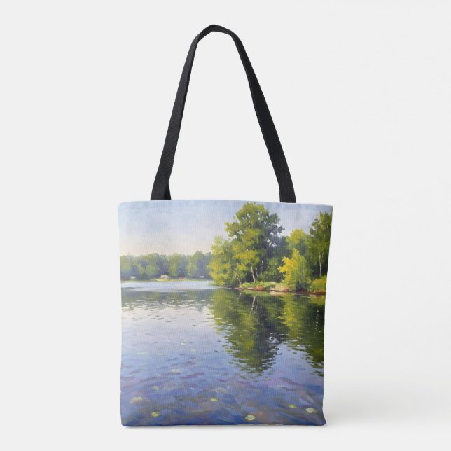 Bolso De Tela Great Lake (Reverso)
