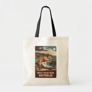 Bolso De Tela Great Ocean Road Ilustracion Australia Viajes de a