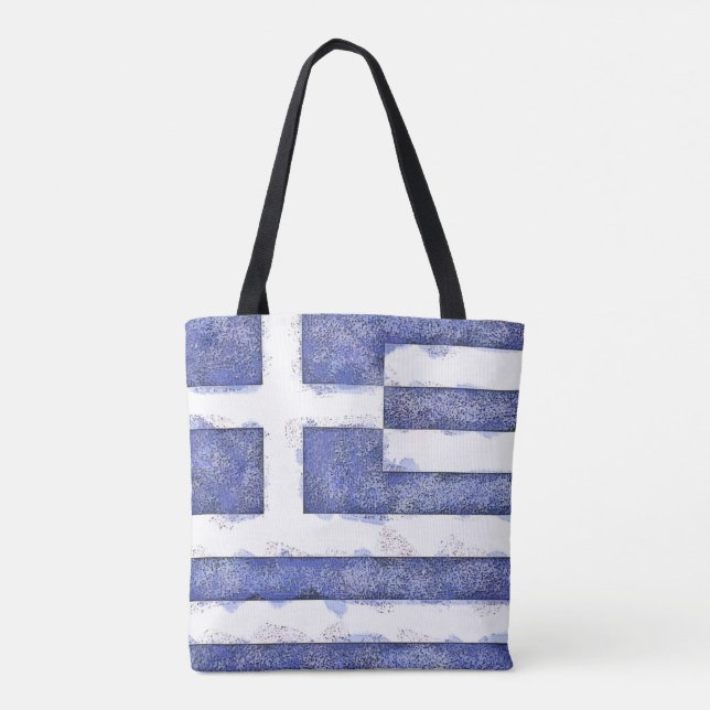 Bolso De Tela Grecia (Reverso)