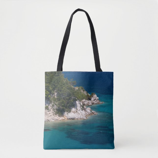 Bolso De Tela GRECIA, Islas del Egeo Nororiental, SAMOS (Anverso)