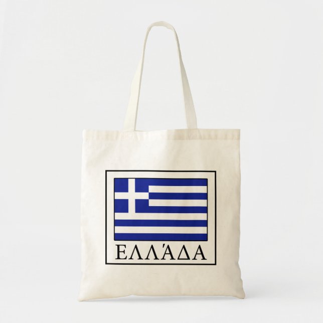 Bolso De Tela Greece (Frente)