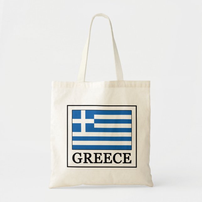 Bolso De Tela Greece (Frente)
