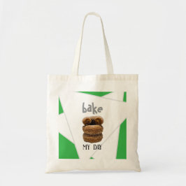 Bolso De Tela Green Bake My Day
