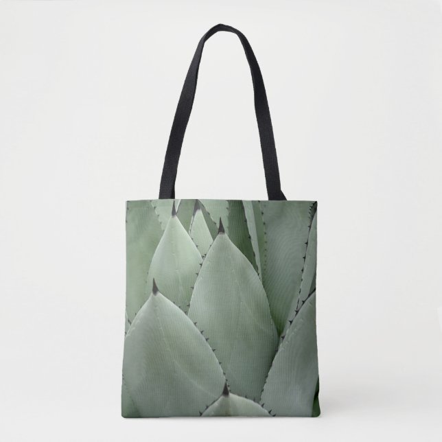 Bolso De Tela Green cactus (Anverso)
