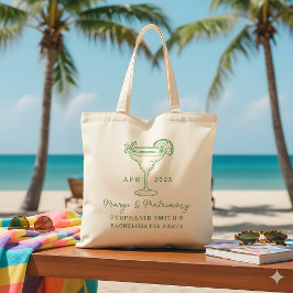 Bolso De Tela Green Margs and Matrimony Bachelorette Party 