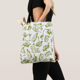 Bolso De Tela Green Olive Oil 