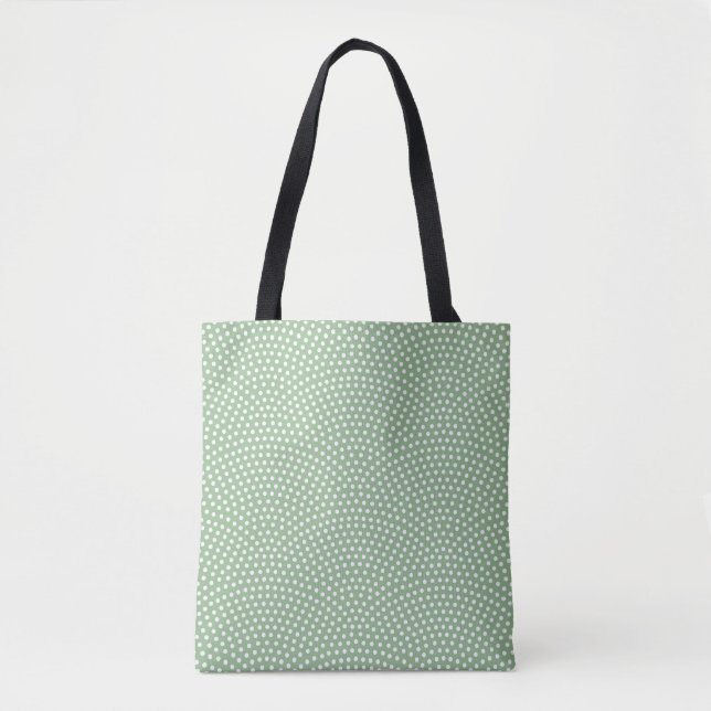 Bolso De Tela Green Same Komon (Anverso)