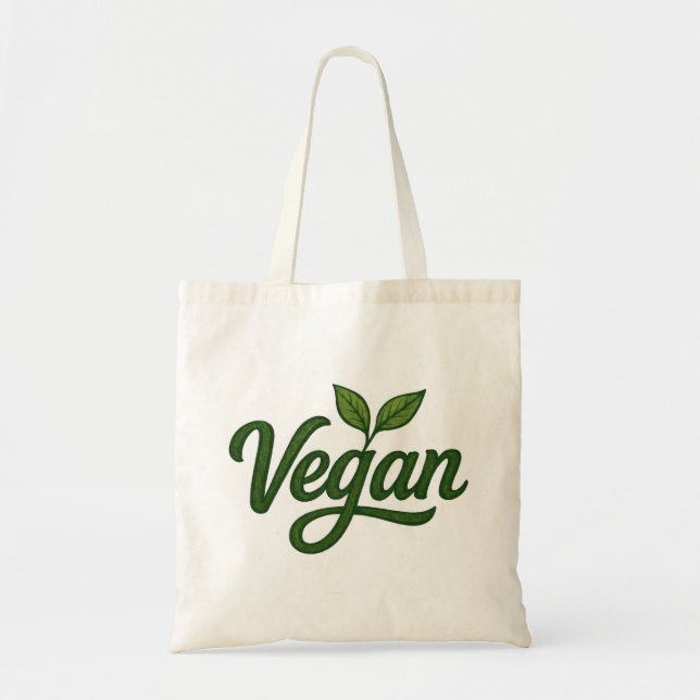 Bolso De Tela Green Vegan (Frente)