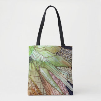 Bolso De Tela Green Veggies Tote Bag